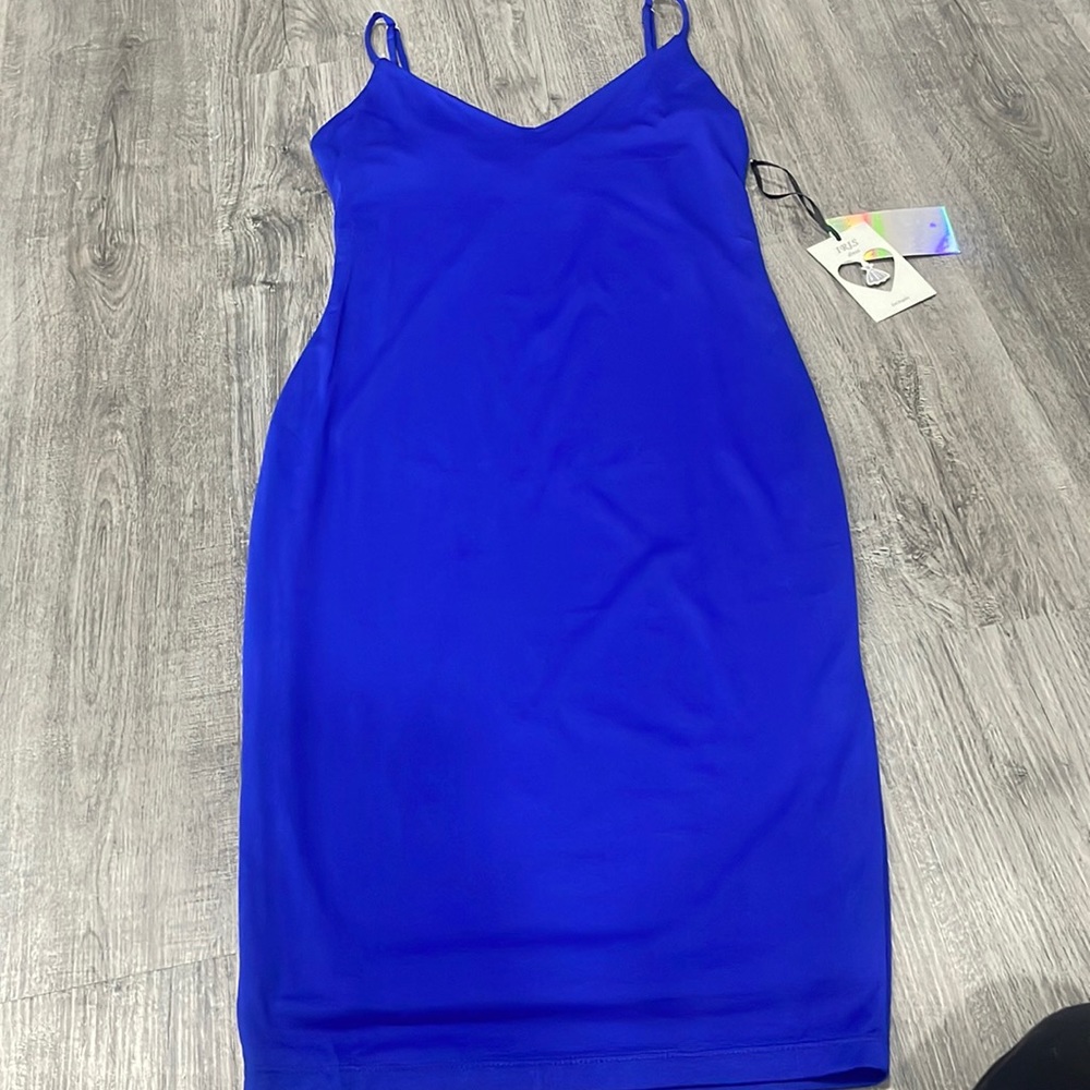 Blue dress
